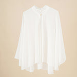 Women's Short Solid-Colored Cardigan Outerwear Sun-Protective Jacket