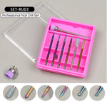 Grinding Head Drill Set Nail Enhancement Tool