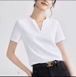 Trendy Best-selling Solid-color Womens T-shirt Top