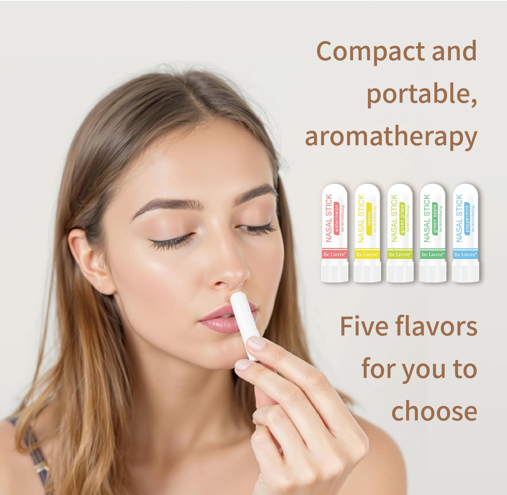 Re Lierre 5-in-1 Nasal  Energy Bar