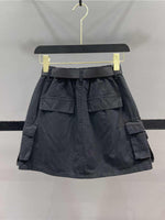 New Fashionable And Casual Pocket Bodycon Mini Skirt