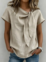 Women's Short-sleeve Fashionable Casual Top T-shirt