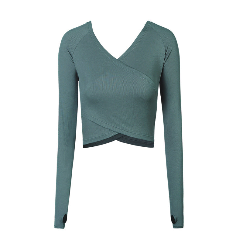 Women's Autumn And Winter Yoga Clothing Sports Top