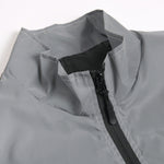 Men's Stand-Up Collar Reflective Jacket