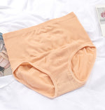 Seamless High Waist Honeycomb Design Graphene Panty