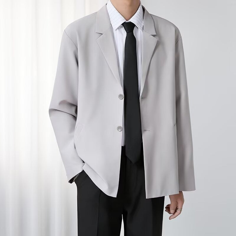 Men's Slim-Fit Fashionable Casual Suit Jacket