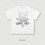 Hip-hop Letter Gradient Short-sleeve T-shirt Men's Summer