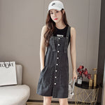 Women's Loose-fitting Versatile High-waisted Slip Dress