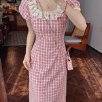 Compact Yet Stunning A One-of-a-kind, Beautifully Lacy Long Dress