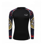 Women's Sports Long Sleeve Printed Tight Yoga Clothing