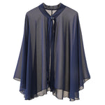 Women's Short Solid-Colored Cardigan Outerwear Sun-Protective Jacket