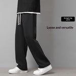 Wide-leg Sweatpants Mens Workwear Casual Long Pants