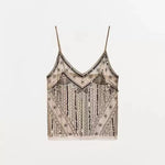 Women's New Embroidered Sexy Underwear Vest