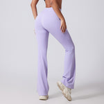 Women's Wide-leg High-waisted Slim-fit Flared Pants