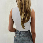 Women's Summer Fashion Knitted Slim-fit Pullover Top