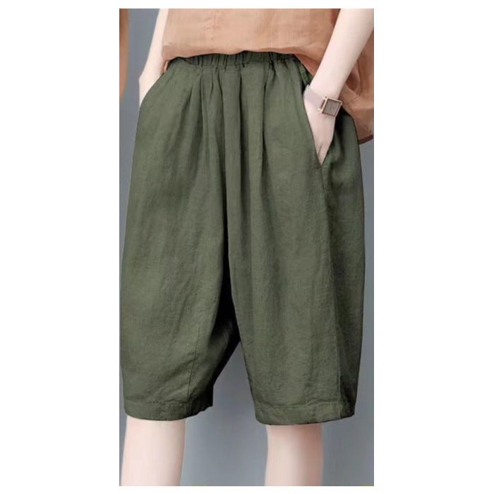 Figure-flattering Casual Versatile Wide-leg Pants