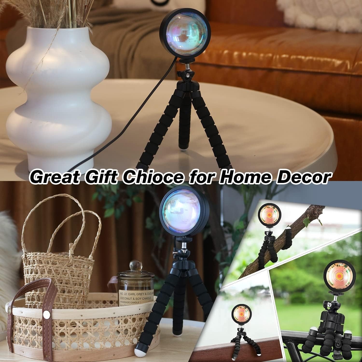 Sunset Lamp Projector Sun Lamp Projector Sunset Light 360 Rotation Lights Sunset Lamp For Bedroom Decor And Aesthetic Room Decor Gifts For Women