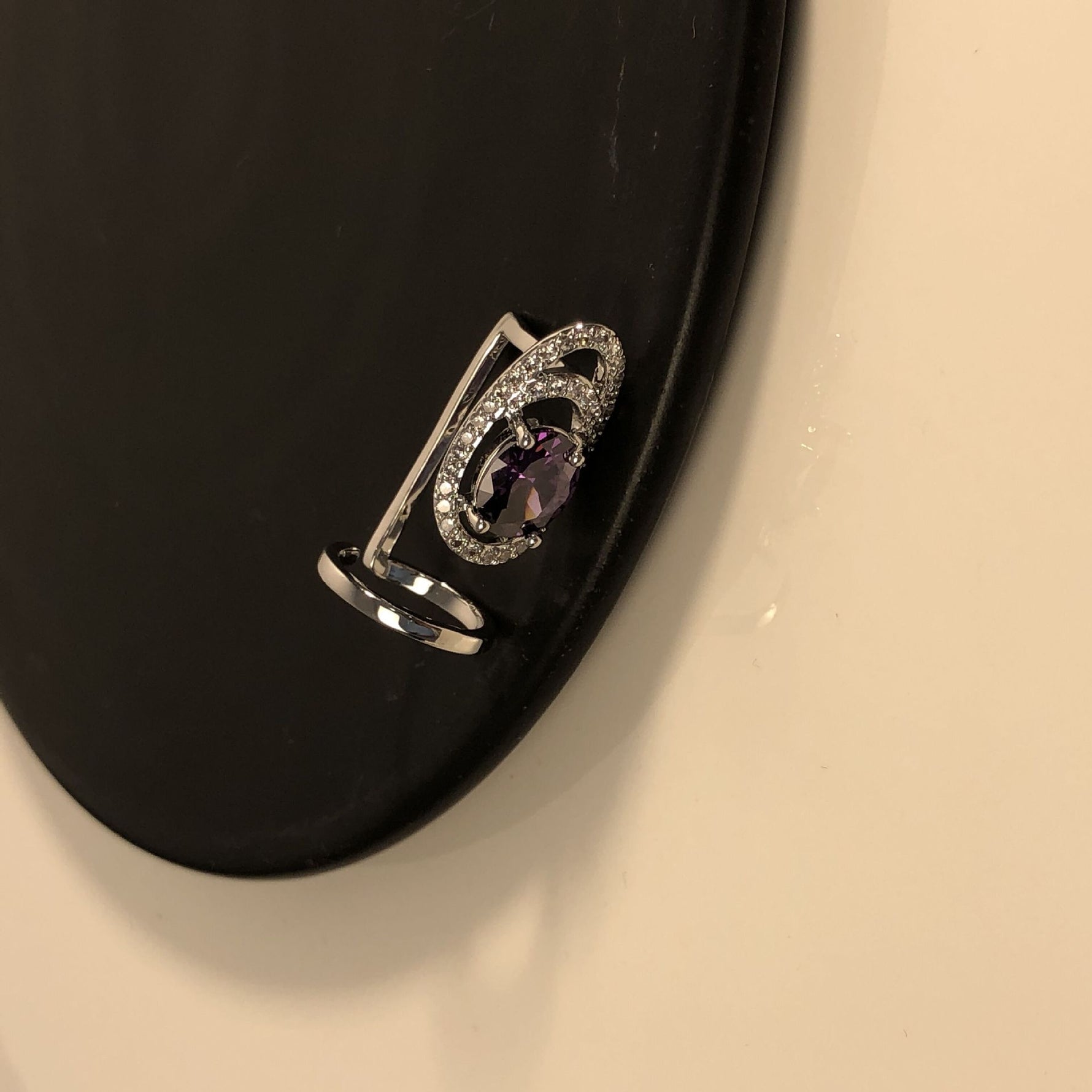 Gem Fingertip  Nail Enhancement Ring