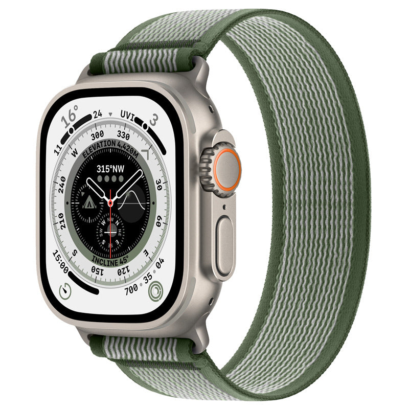Wild Diameter Single Ring Strap Integrated Nylon Watchband