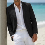 Men's Fashionable Bad-Boy Style Casual Jacket