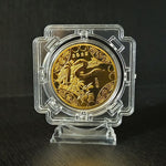 Snake Year Commemorative Medal Color Gold Plated Silver Plated