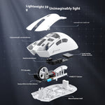 Attack Shark Wireless Bluetooth Three-model Lightweight Mouse E-sports Games Office