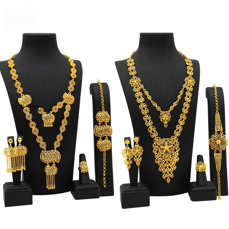 Wedding Accessories Necklace Bracelet Ring Earrings