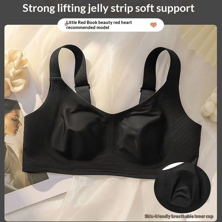 Large-breasted Womens Ultra-thin Summer Underwear That Makes The Bust Look Smaller