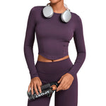 Fitness Wear Pilates Running Sports Long-sleeve Top