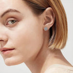 Top-selling Product Fashion 925 Silver Pin Celtic Stud Earrings