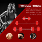 Adjustable Dumbbell Set, 66lbs Convertible to Barbell Weight Set for Home Gym Women and Men Weight Lifting Training