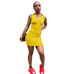 Womens Fashion Casual Solid-Colored Lapel Dress