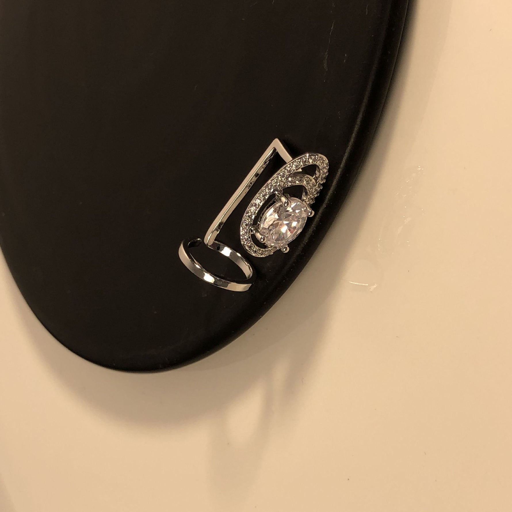 Gem Fingertip  Nail Enhancement Ring